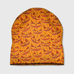 Шапка Halloween Pumpkin Pattern