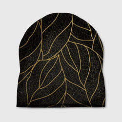 Шапка Золотые листья градиент, цвет: 3D-принт