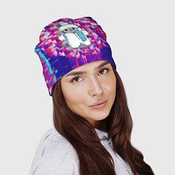 Шапка Кот потерял своего друга - кролика, цвет: 3D-принт — фото 2