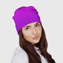 Шапка Ярко-фиолетовый градиент, цвет: 3D-принт — фото 2