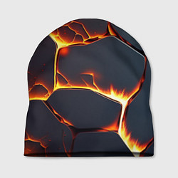 Шапка Огонь из разломленных плит, цвет: 3D-принт