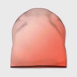 Шапка Градиент персиковый, цвет: 3D-принт