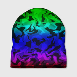 Шапка Камуфляж спектр, цвет: 3D-принт