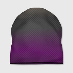 Шапка Фиолетовый и серый дым - Хуф и Ся, цвет: 3D-принт