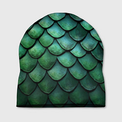 Шапка Чешуя зелёного дракона, цвет: 3D-принт