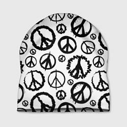 Шапка Many peace logo, цвет: 3D-принт