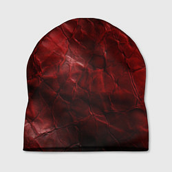 Шапка Текстура красная кожа, цвет: 3D-принт