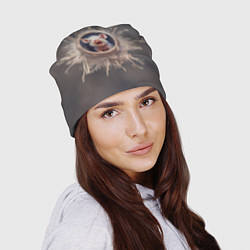 Шапка Мордочка забавного поросёнка, цвет: 3D-принт — фото 2