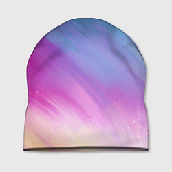 Шапка Абстрактная текстура акварельного градиента, цвет: 3D-принт