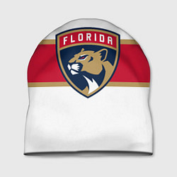 Шапка Florida panthers - uniform - hockey, цвет: 3D-принт
