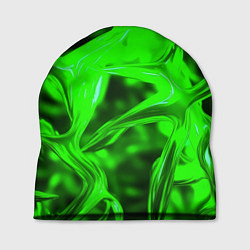 Шапка Зелёная кислотная неоновая коалесценция