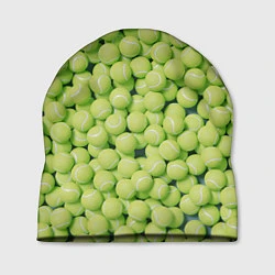 Шапка Узор из теннисных мячей, цвет: 3D-принт