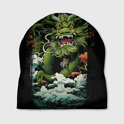 Шапка Зеленый дракон символ года, цвет: 3D-принт