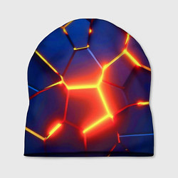 Шапка Огненные плиты с разломом, цвет: 3D-принт