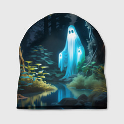 Шапка Призрак в лесу у воды, цвет: 3D-принт