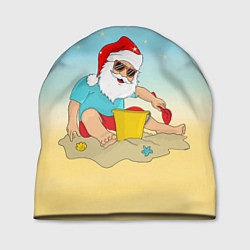 Шапка Дед Мороз на море, цвет: 3D-принт