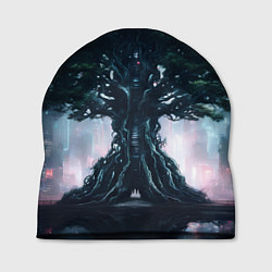 Шапка Великое древо в стиле киберпанк, цвет: 3D-принт