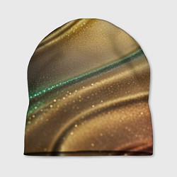 Шапка Плавные рельефы с блёстками, цвет: 3D-принт
