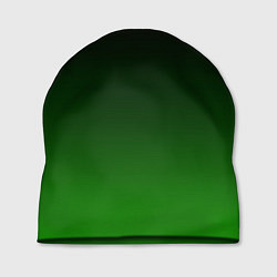 Шапка Чёрно зелёный градиент, цвет: 3D-принт