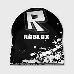 Шапка Roblox белая краска