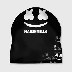 Шапка Marshmello белое лого