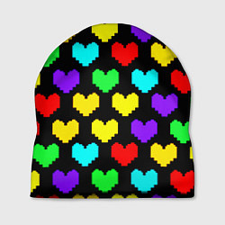 Шапка Undertale heart pattern, цвет: 3D-принт