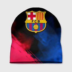 Шапка Barcelona fc club gradient smoke, цвет: 3D-принт