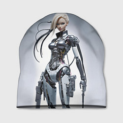Шапка Barbie - cyber warrior, цвет: 3D-принт