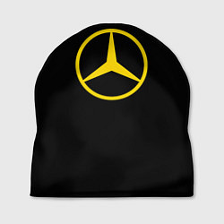 Шапка Mercedes logo yello, цвет: 3D-принт