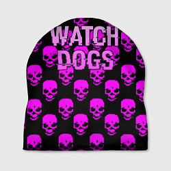 Шапка Watch dogs neon skull, цвет: 3D-принт