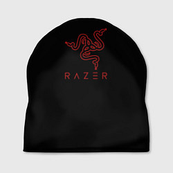 Шапка Razer red logo
