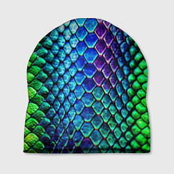 Шапка Радужная кожа змеи, цвет: 3D-принт