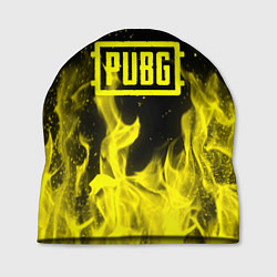 Шапка PUBG fire yellow