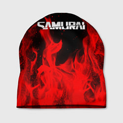 Шапка Samurai fire red