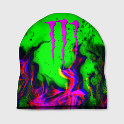 Шапка Monster Energy flame