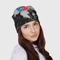 Шапка NASA неоновый огонь, цвет: 3D-принт — фото 2