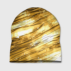 Шапка Золотой текстурный фон, цвет: 3D-принт