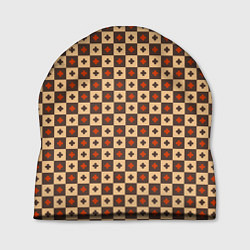 Шапка Готические шахматы, цвет: 3D-принт