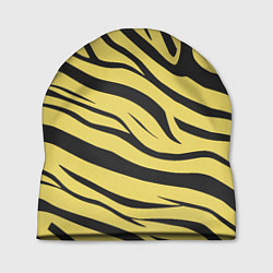 Шапка Светлый тигровый паттерн, цвет: 3D-принт