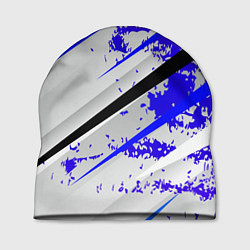 Шапка Color white blue, цвет: 3D-принт