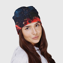 Шапка Багровый туман, цвет: 3D-принт — фото 2