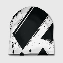 Шапка Color black white, цвет: 3D-принт