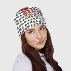 Шапка Monster energy japan glitch, цвет: 3D-принт — фото 2