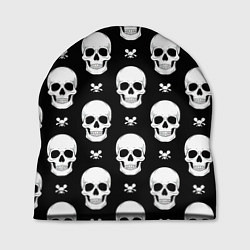 Шапка Черепной фон, цвет: 3D-принт