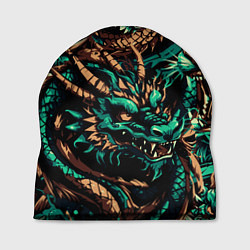 Шапка Японские драконы ирезуми, цвет: 3D-принт