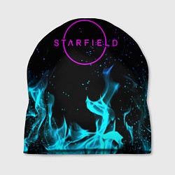 Шапка Starfield неоновый огонь, цвет: 3D-принт