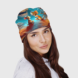 Шапка Том общается с Джерри в ночь на хэллоуин, цвет: 3D-принт — фото 2