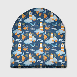Шапка Маяк в облаках, цвет: 3D-принт