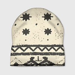 Шапка Африканские примитивные узоры, цвет: 3D-принт