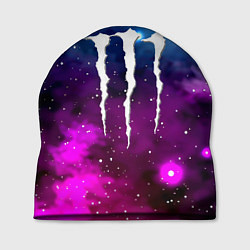 Шапка Monster energy neon space, цвет: 3D-принт